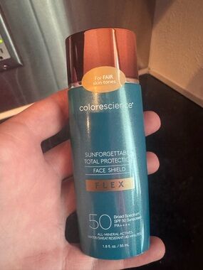 Three Colorescience Sunforgettable Face Shield SPF 50 - Fair